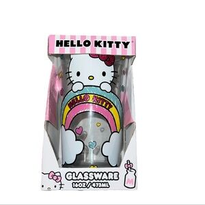 Sanrio Hello Kitty Glassware 16 Oz